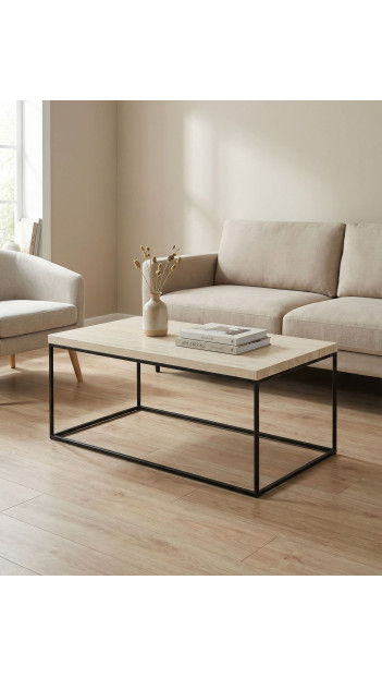 Mesa de centro rectangular BRENX ambiente
