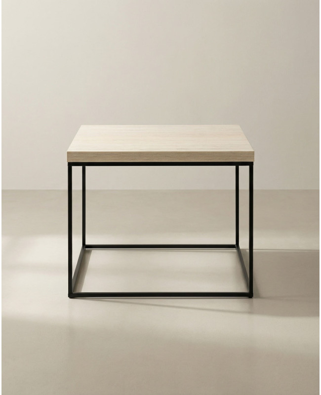 Mesa de centro cuadrada BRENX frente