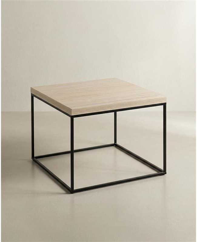 Mesa de centro cuadrada BRENX lateral