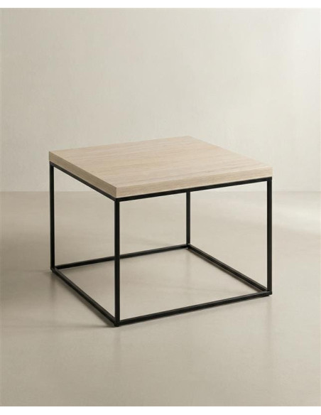 Mesa de centro cuadrada BRENX lateral