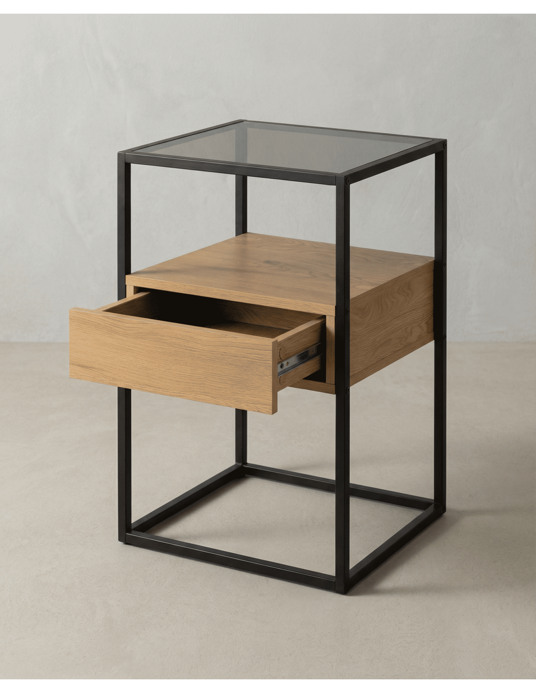 Mesilla cuadrada roble ZELON lateral