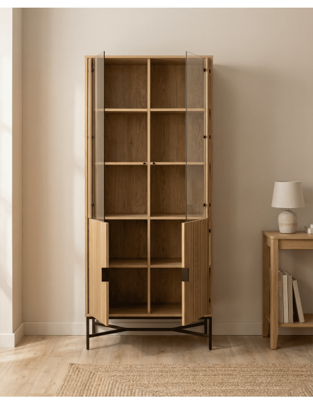 Vitrina 4 puertas MUREX interior