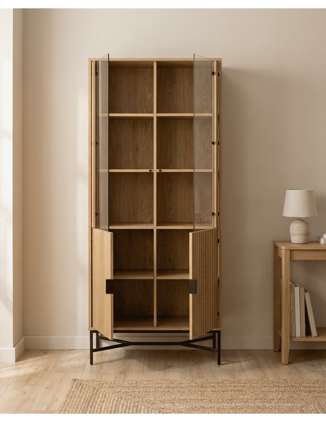 Vitrina 4 puertas MUREX interior