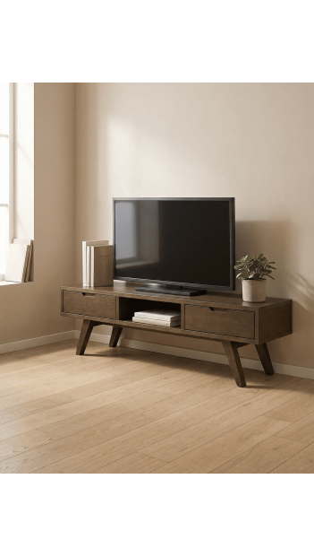 Mesa TV roble KELON ambiente