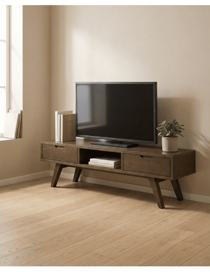 Mesa TV roble KELON ambiente