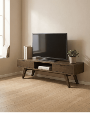 Mesa TV roble KELON ambiente