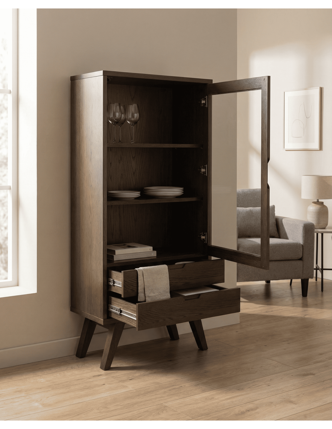 Vitrina baja KELON interior