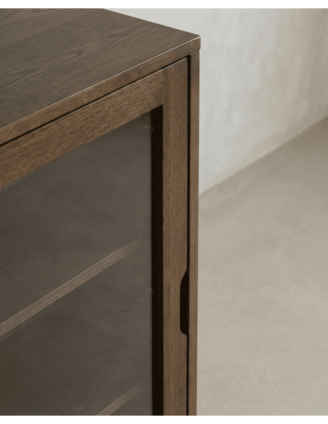 Vitrina baja KELON detalle