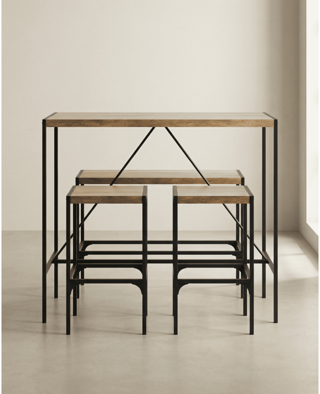 Juego mesa bar NAROX frente