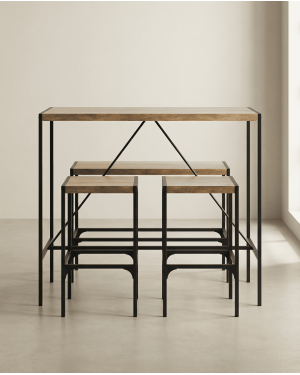 Juego mesa bar NAROX frente