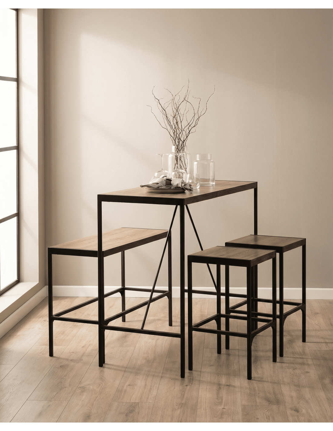 Juego mesa bar NAROX ambiente