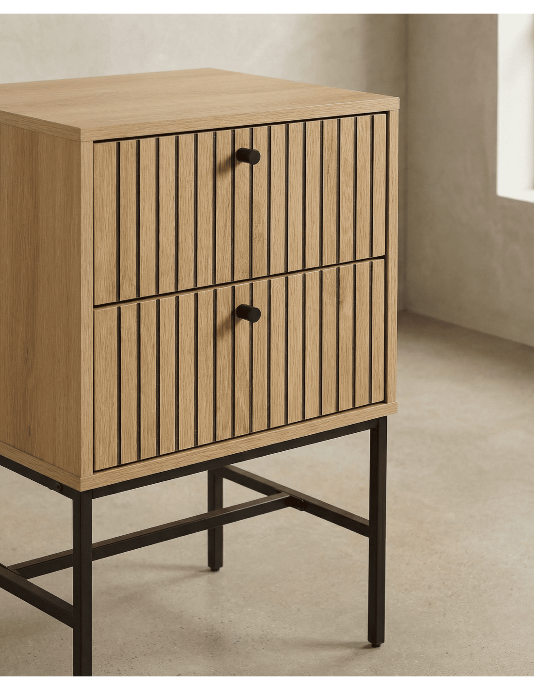 Mesilla de noche DURAX detalle