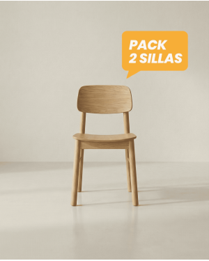 Pack 2 sillas cocina TOLEN frente