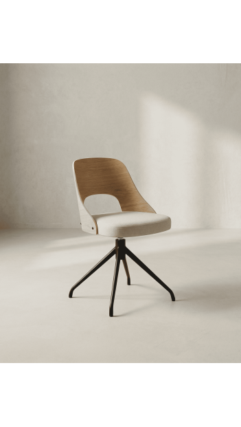 Pack 2 sillas comedor respaldo madera NOREX lateral