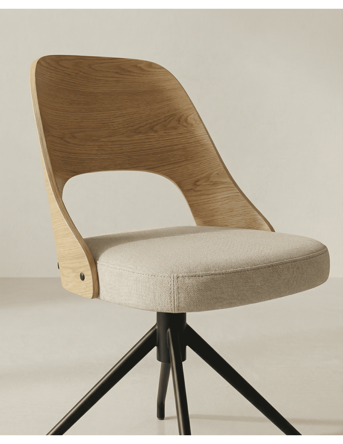 Pack 2 sillas comedor respaldo madera NOREX detalle