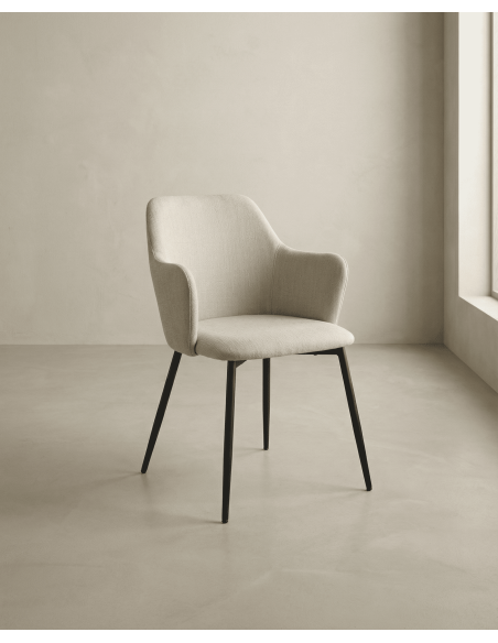 Pack 2 sillas con reposabrazos VELIXA lateral