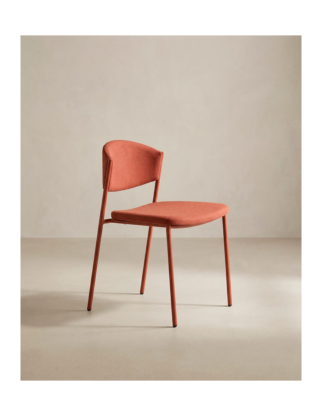 Pack 2 sillas comedor MILA lateral teja