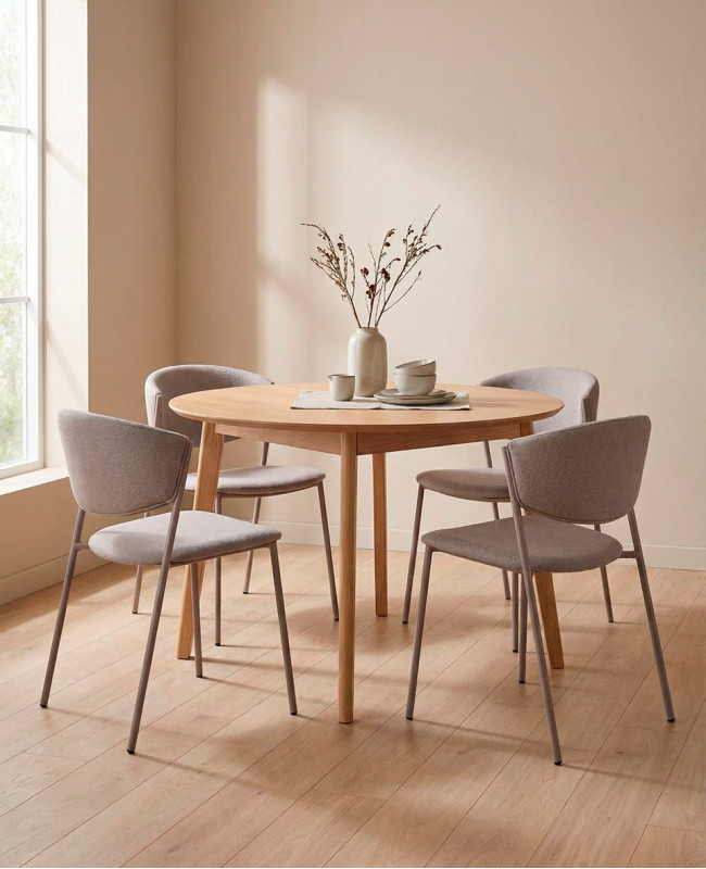 Silla comedor barata tapizada MILA | Envío rápido y financiación