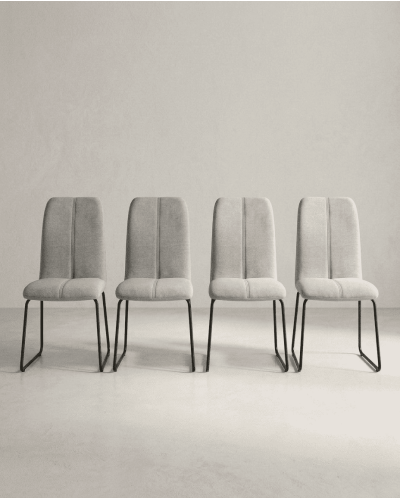 Pack 4 sillas de comedor SURI conjunto