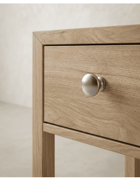 Mesita de noche 1 cajón BERGEN roble jackson detalle
