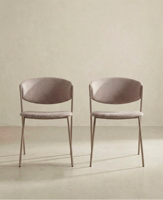 Silla comedor barata tapizada MILA | Envío rápido y financiación