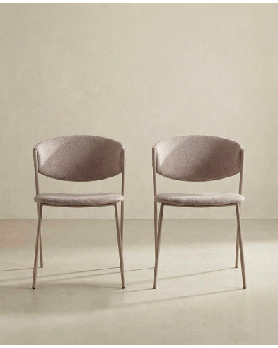 Silla comedor barata tapizada MILA | Envío rápido y financiación