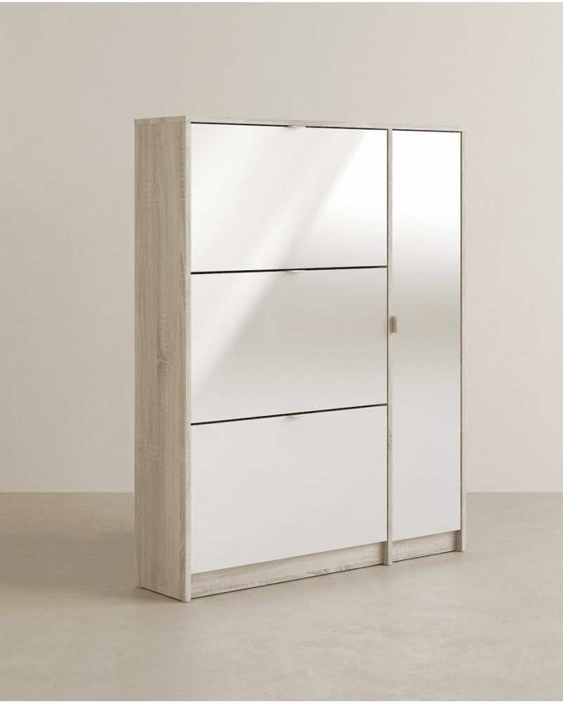Zapatero 3 puertas + vertical TRACK latral