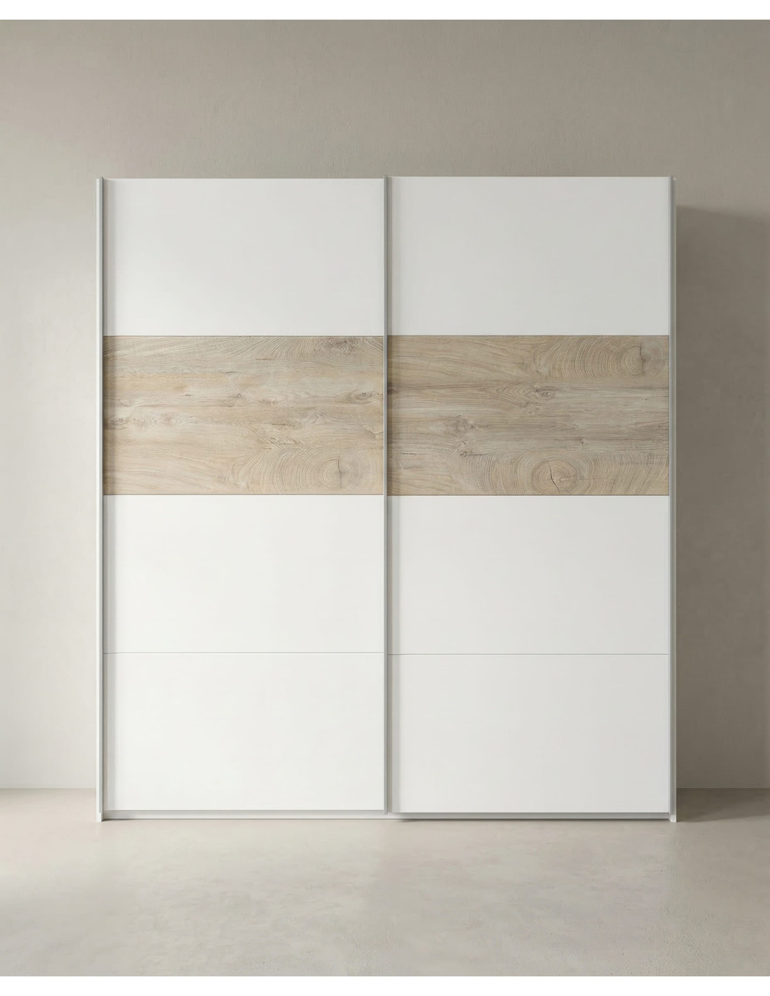 Armario dos puertas correderas  KAIROS frontal