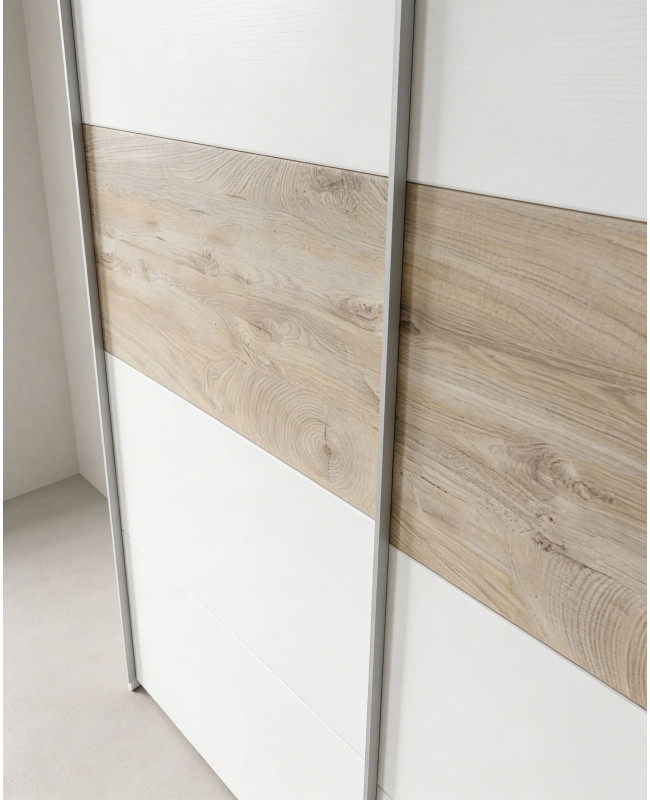 Armario dos puertas correderas  KAIROS lateral