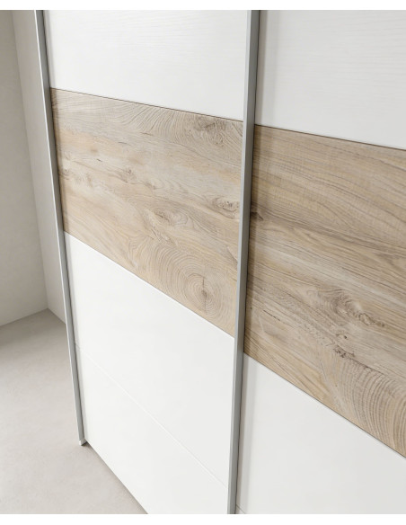 Armario dos puertas correderas  KAIROS lateral