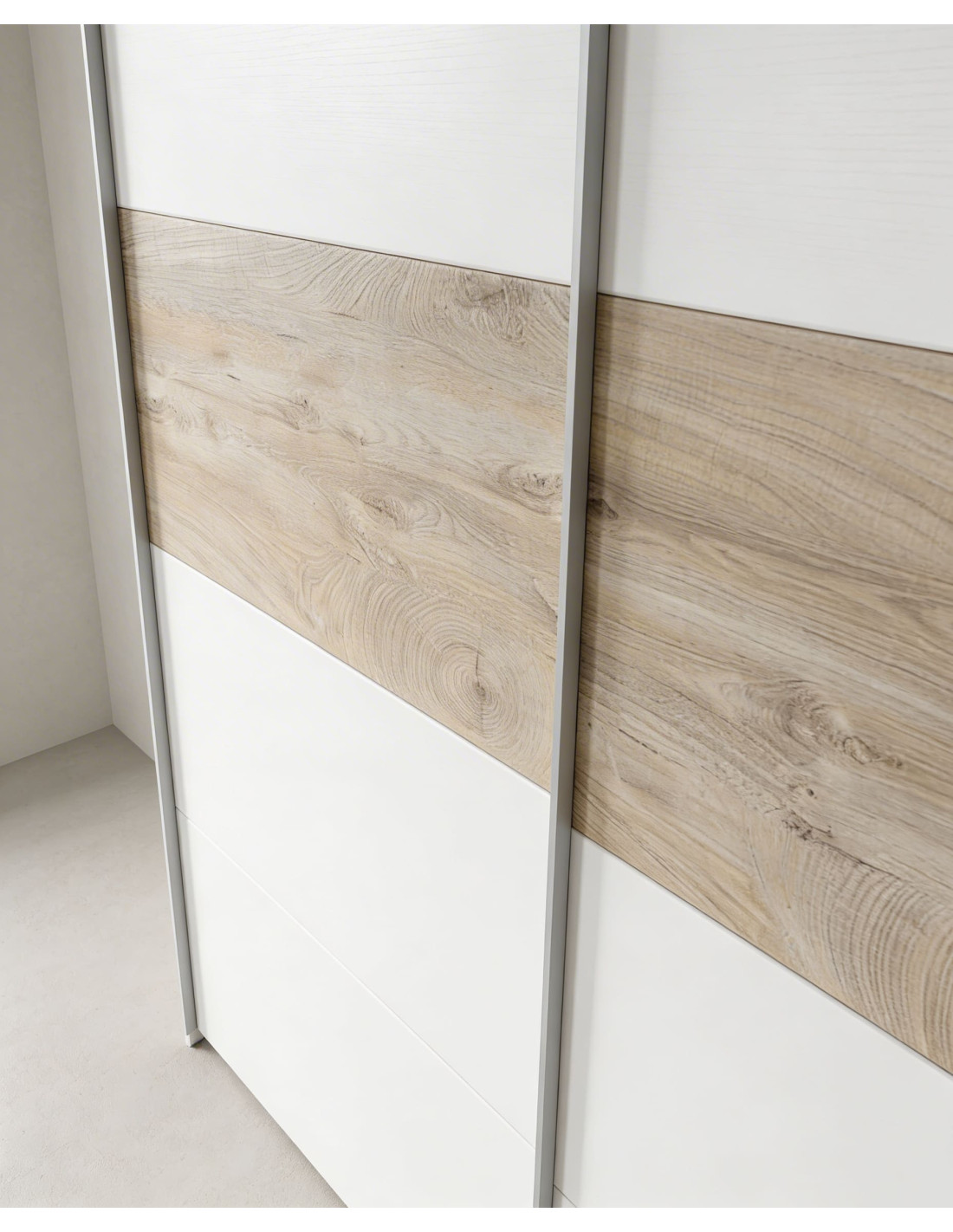 Armario dos puertas correderas  KAIROS lateral