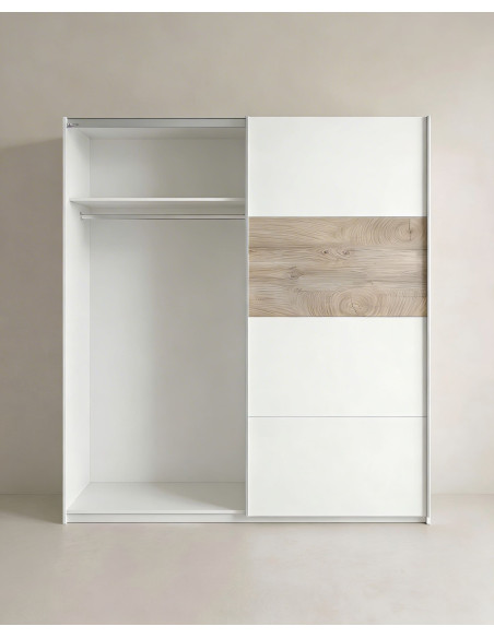 Armario dos puertas correderas  KAIROS interior