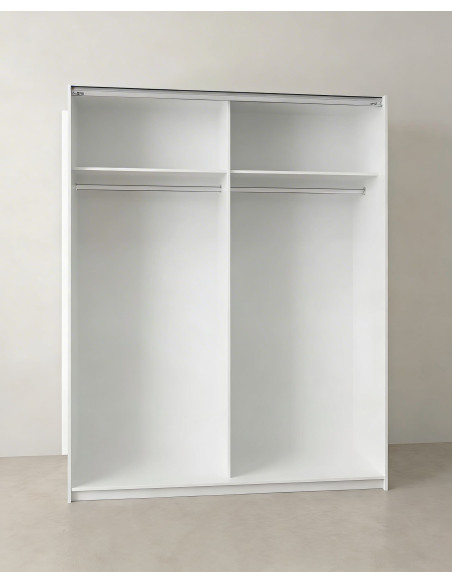 Armario 2 puertas correderas ATENAS interior
