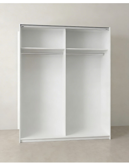 Armario 2 puertas correderas ATENAS interior