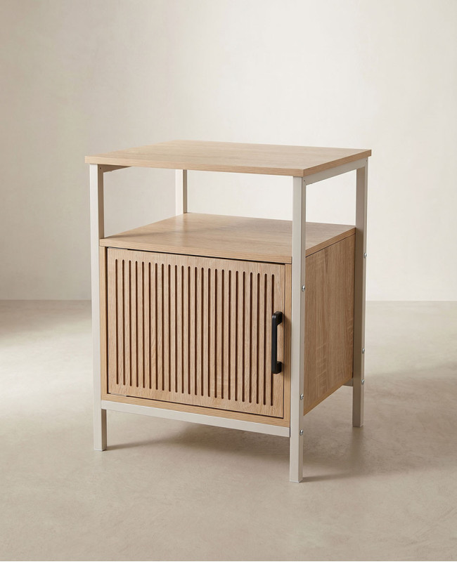 Mesita metal puerta LOOP-LADO