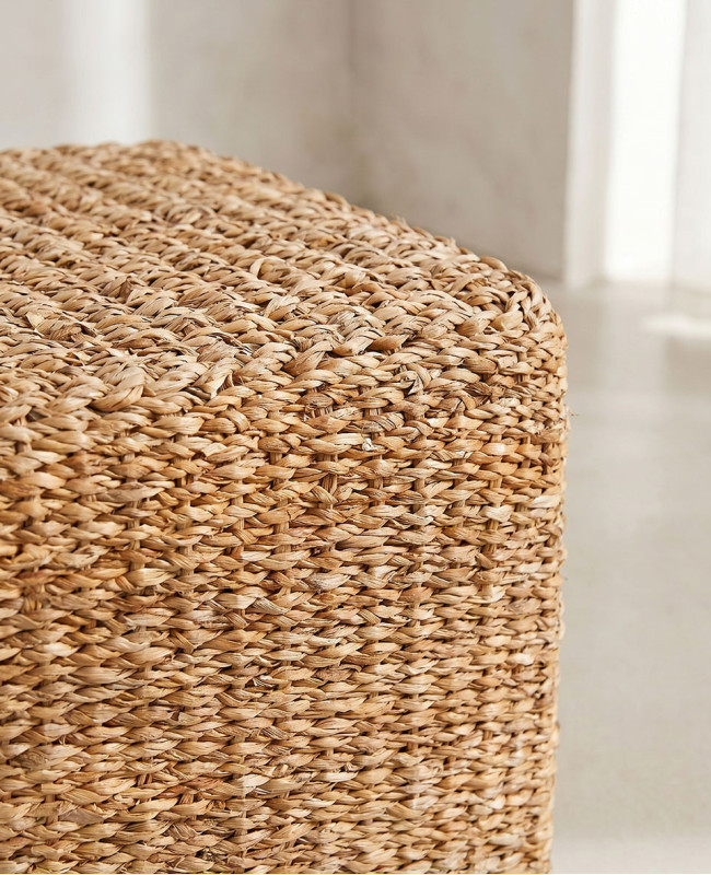 Puf decorativo MOBA-detalle