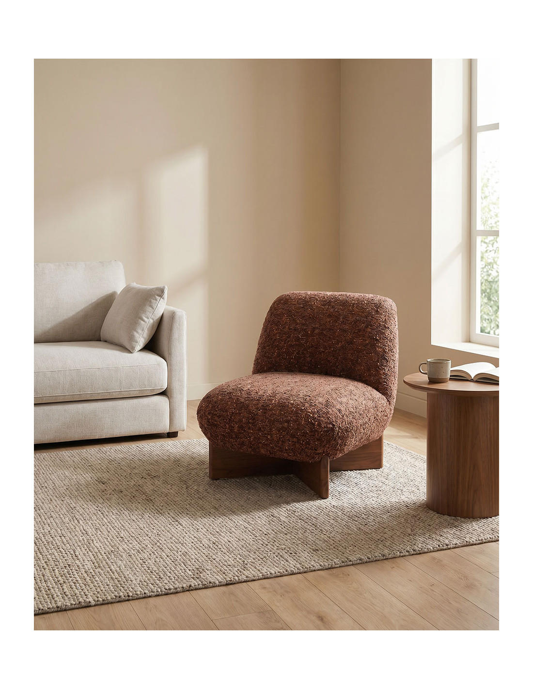 Sillón sin brazos NUBE-ambiente
