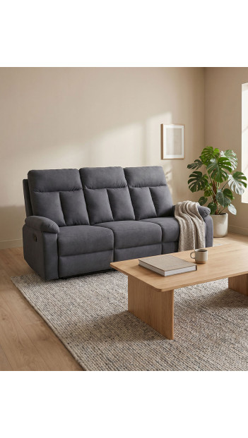 Sofá 3 plazas relax manual HOME-ambiente