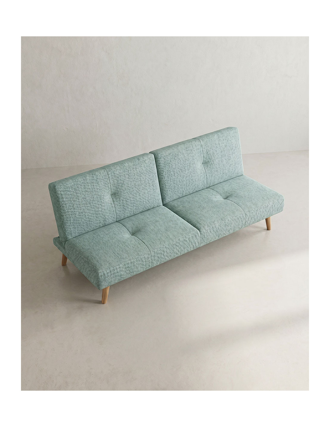 Sofá cama clic-clac NITRO-verde lado 2