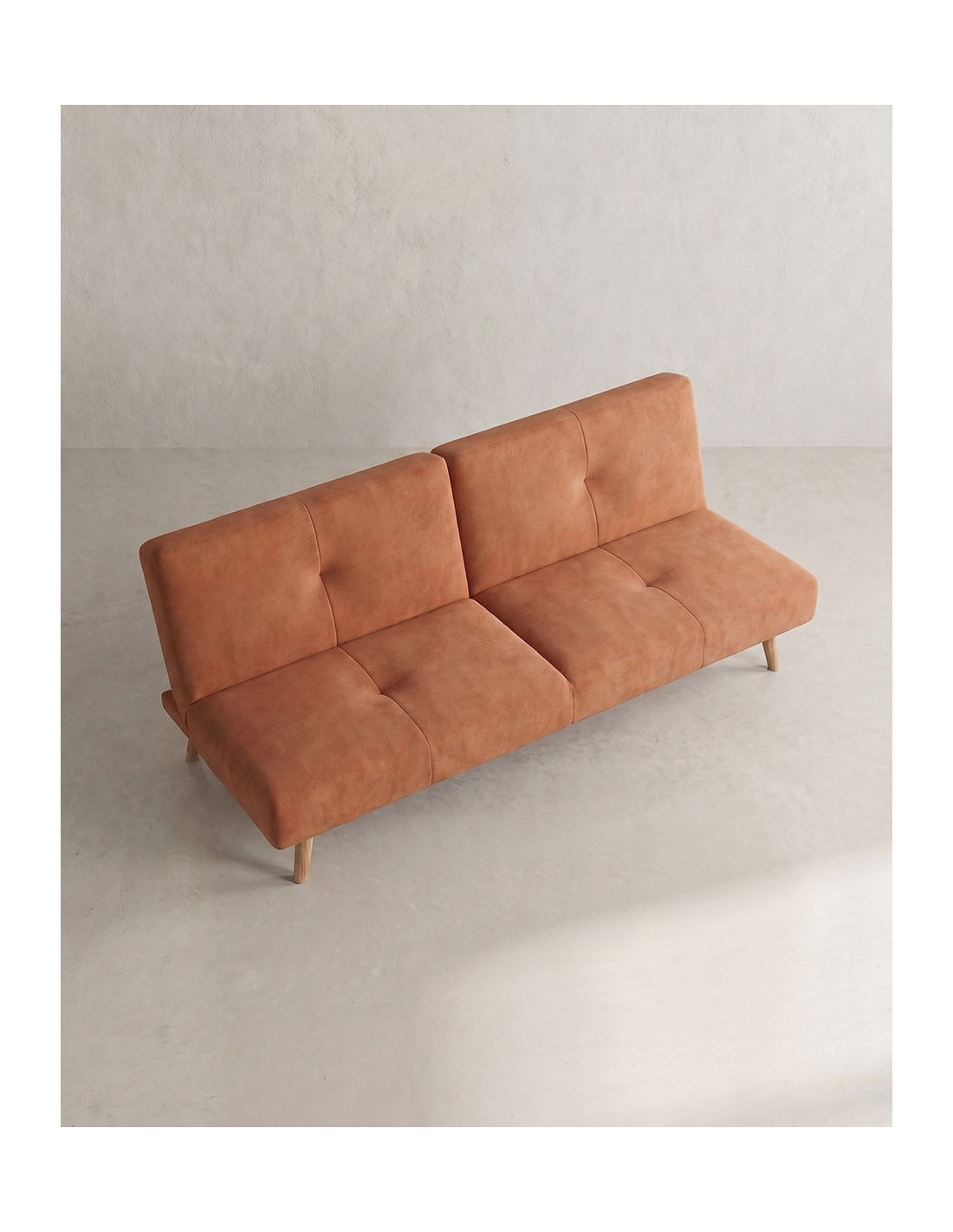 Sofá cama clic-clac NITRO-teja lado