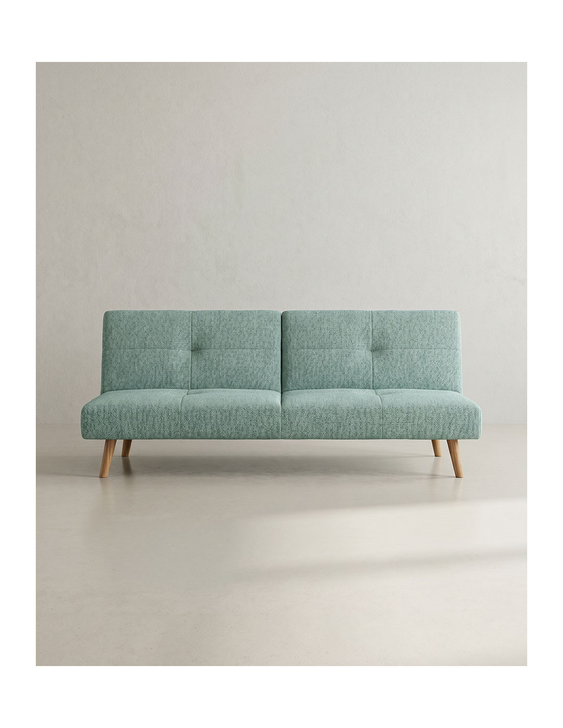 Sofá cama clic-clac NITRO-verde frente