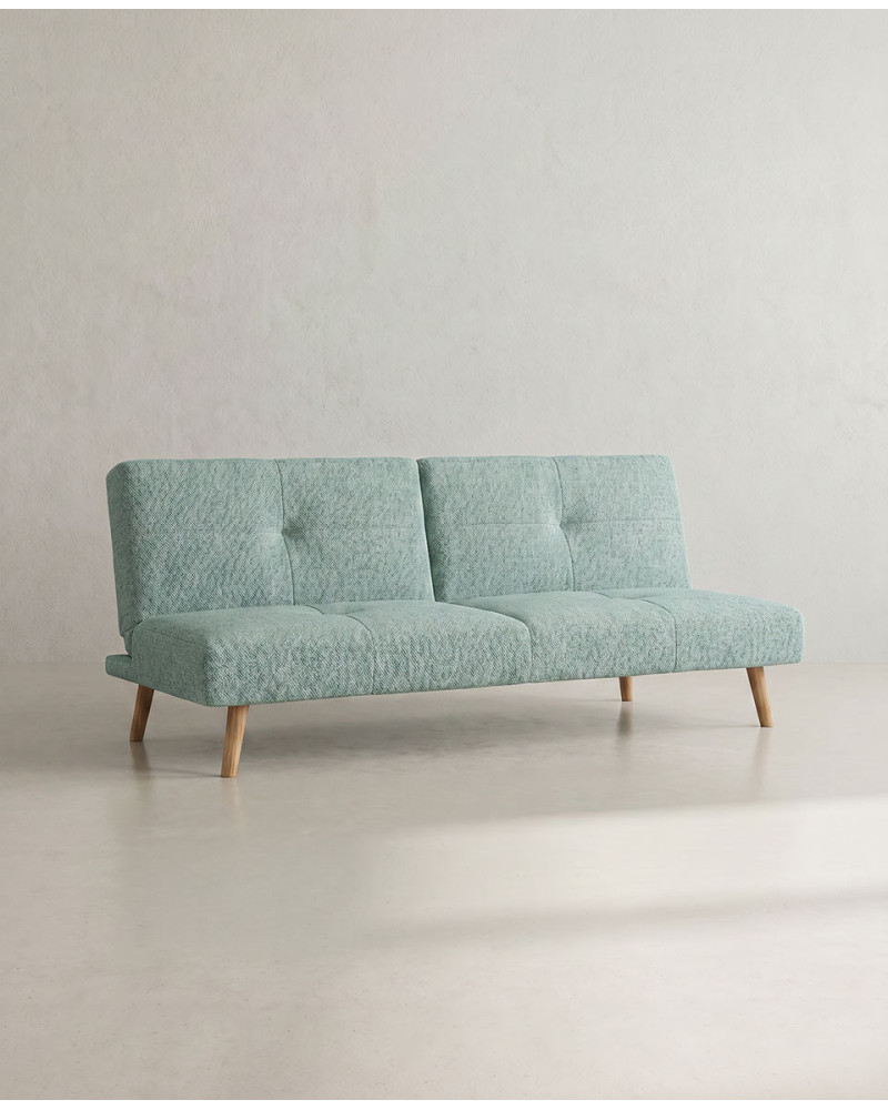 Sofá cama clic-clac NITRO-verde lado