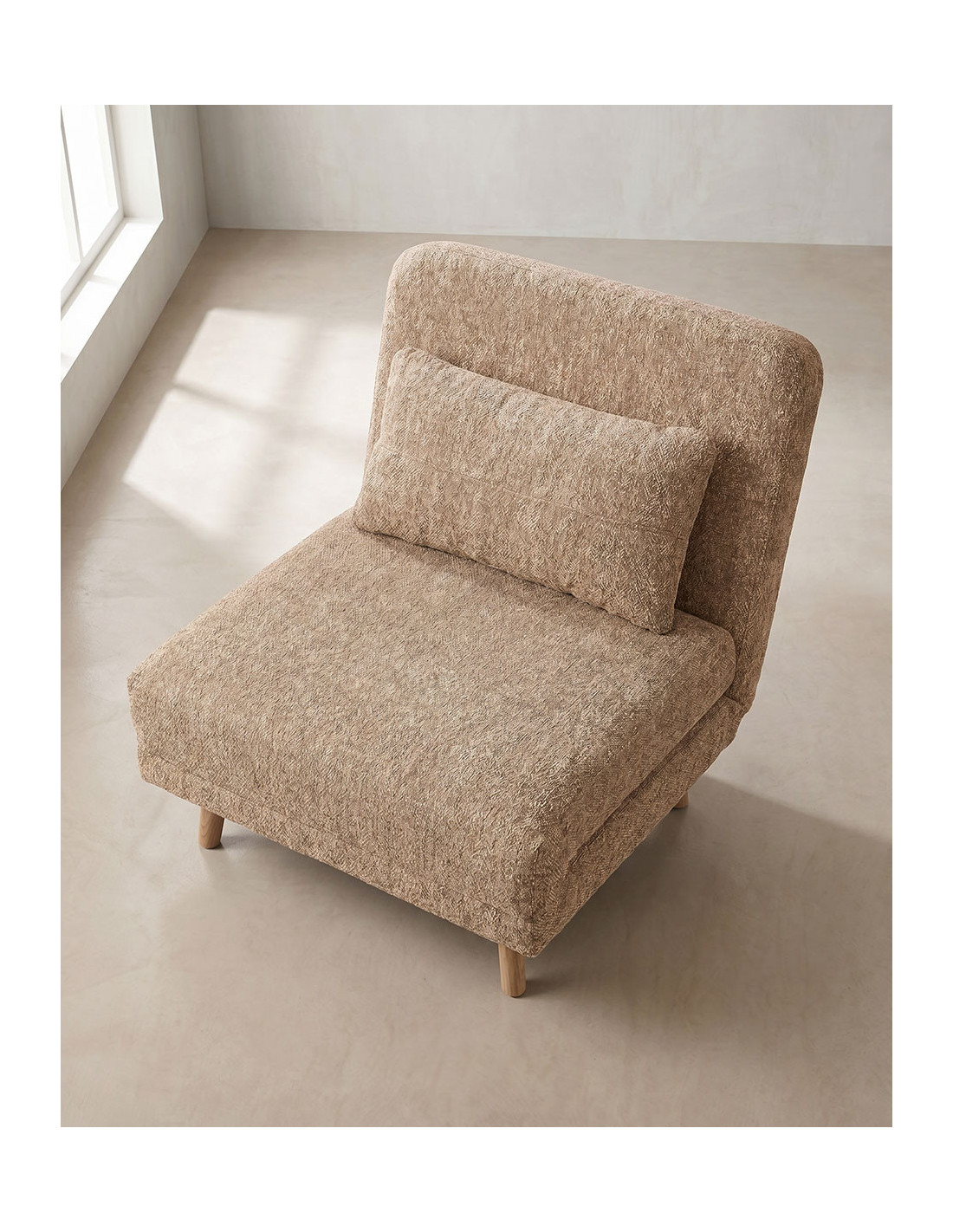 Sillón cama  80 TREND-alzado