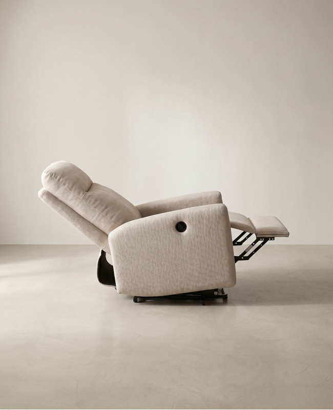 Vista tumbado Sillón relax eléctrico MISTI