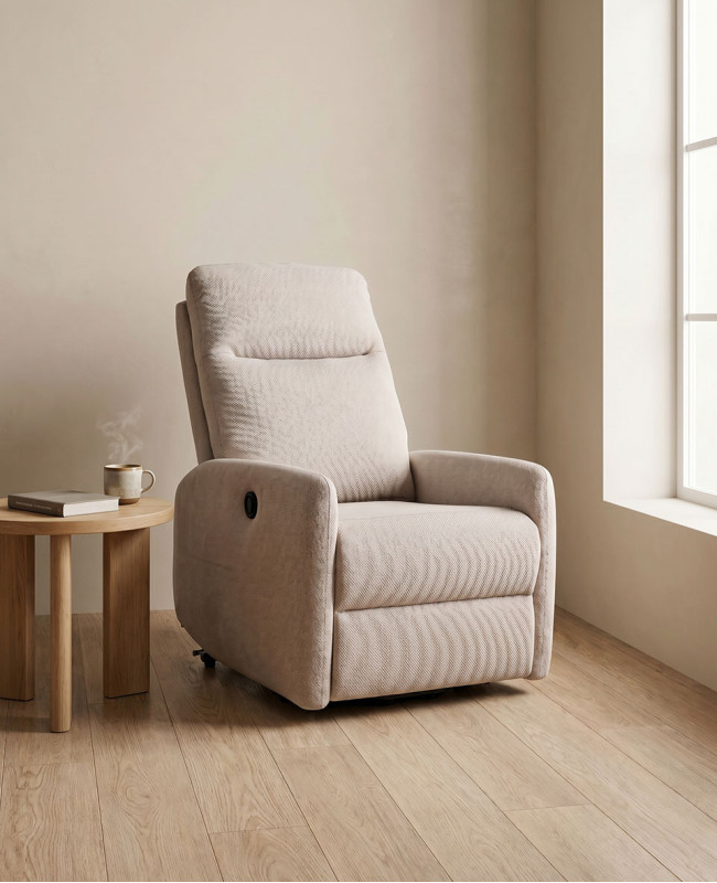 Vista decorada Sillón relax eléctrico MISTI