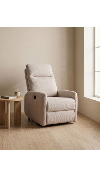 Vista decorada Sillón relax eléctrico MISTI