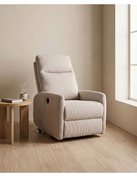 Vista decorada Sillón relax eléctrico MISTI
