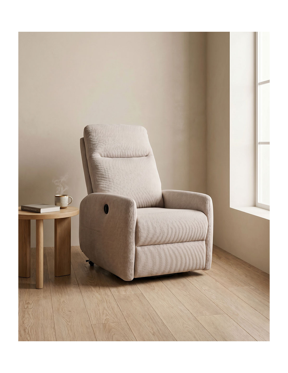Vista decorada Sillón relax eléctrico MISTI