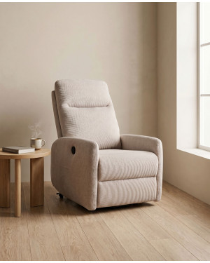 Vista decorada Sillón relax eléctrico MISTI