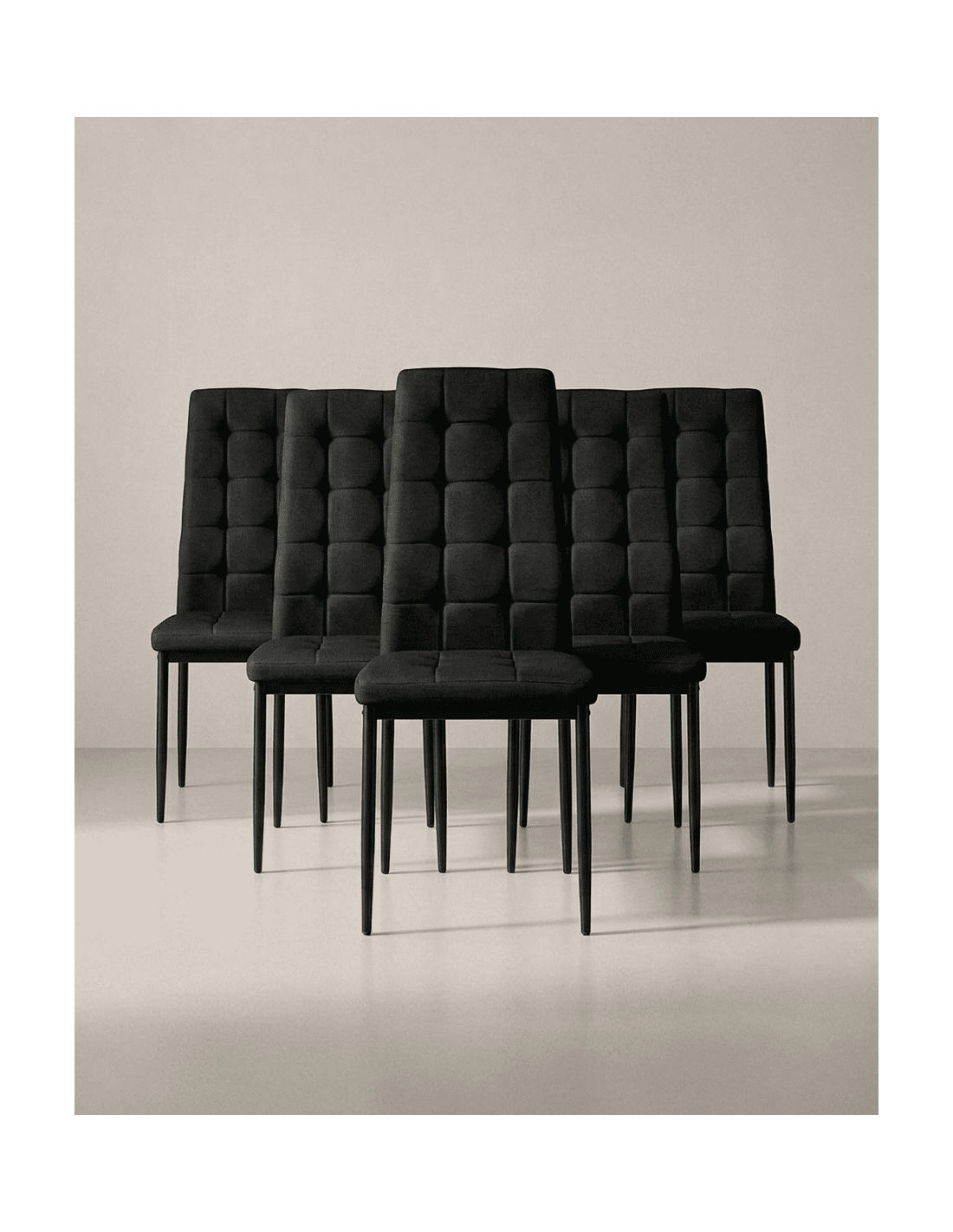 Pack 6 sillas comedor RINA conjunto